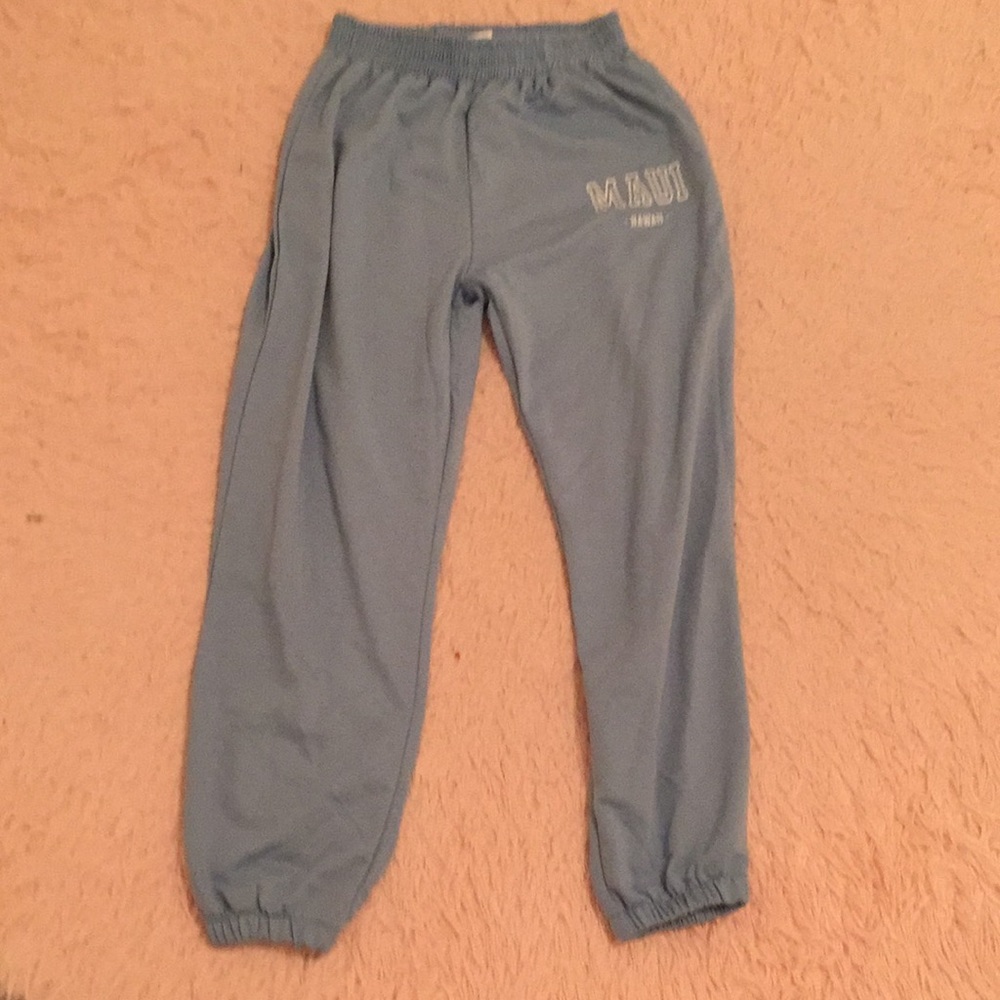 Sweatpant brand ROMWE,size SMALL,color BLUE.
